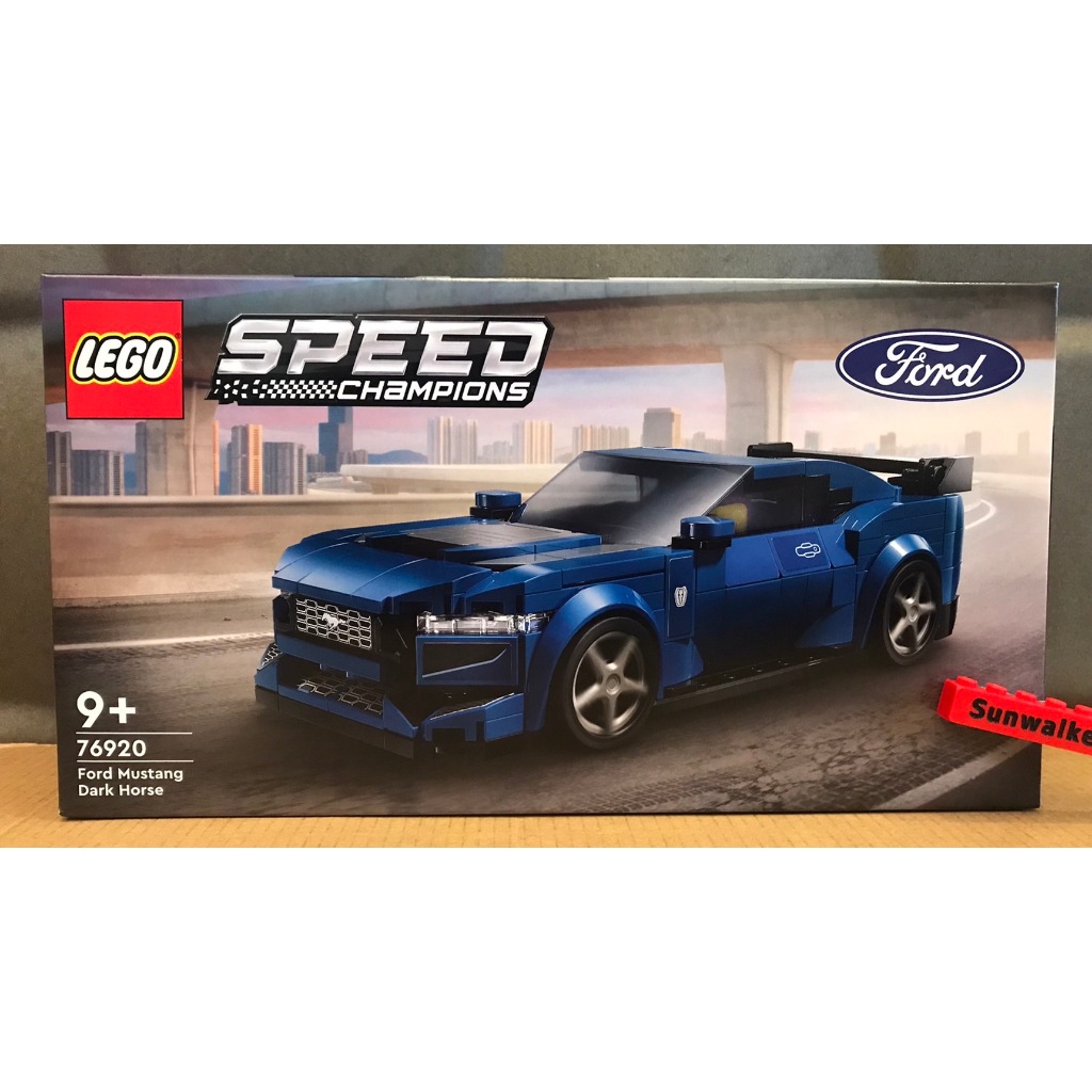 【積木2010】樂高 LEGO 76920 福特 野馬 Dark Horse Sports Car / SPEED