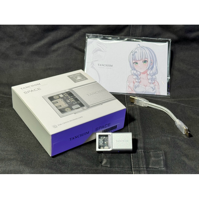 二手 天使吉米 TANCHJIM SPACE 隨身USB DAC 耳機擴大機 小尾巴 4.4MM / 3.5MM