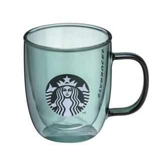 星巴克 碧綠女神把手雙層玻璃杯 Starbucks 2024/3/13上市