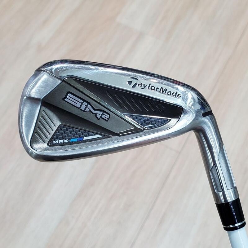 二手超美品 女生女用TaylorMade SIM2 MAX 7號練習桿 TENSEI TM40 46 L桿身 11276