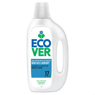 ECOVER宜珂 Non Bio親膚低敏洗衣精 – 薰衣草&尤加利1500ML 洗衣精、洗衣粉、洗衣凝膠球 全效超濃縮