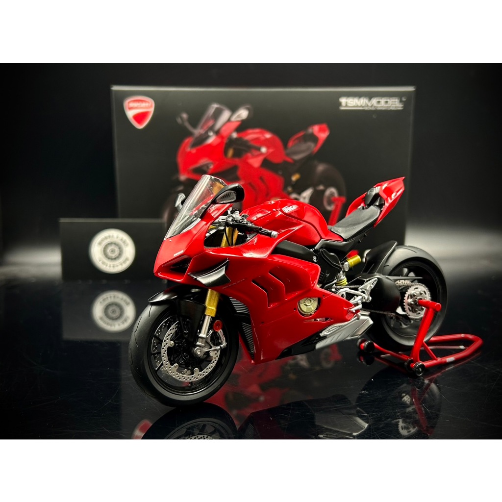 【收藏模人】TSM Ducati Panigale V4 S 杜卡迪 重機 TSMMC0016 1:12 1/12