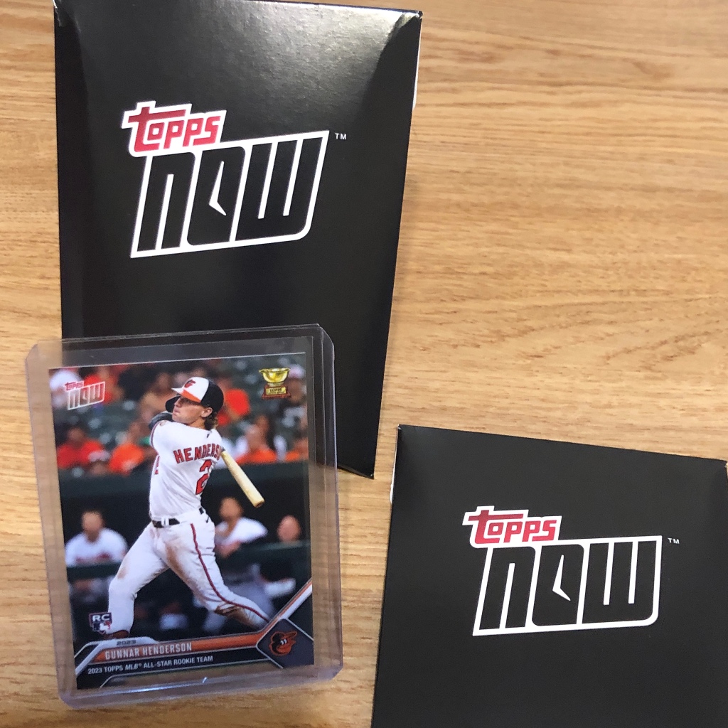 【帝國棒球商城】Gunnar Henderson 金鶯新秀游擊手 Topps now 年度新人王 2023 RC MLB