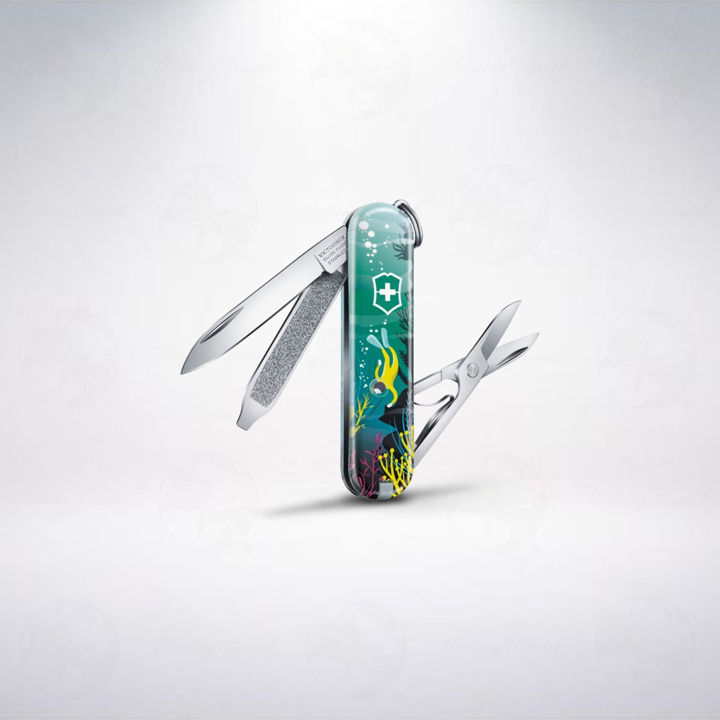 瑞士 VICTORINOX CLASSIC 7功能 2020年限量口袋型瑞士刀: 深潛