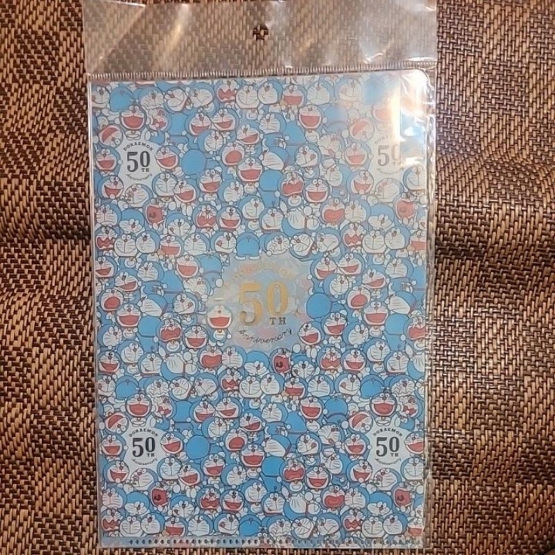 哆啦A 夢 50週年文件夾 日本製