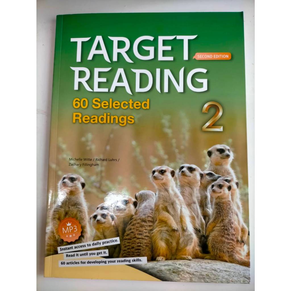 !!現貨九成新二手書!!Target Reading 2: 60 Selected Readings