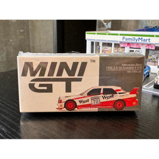 MINI GT #395 Mercedes Benz 190E 2.5 Evolution #78 1991 DTM