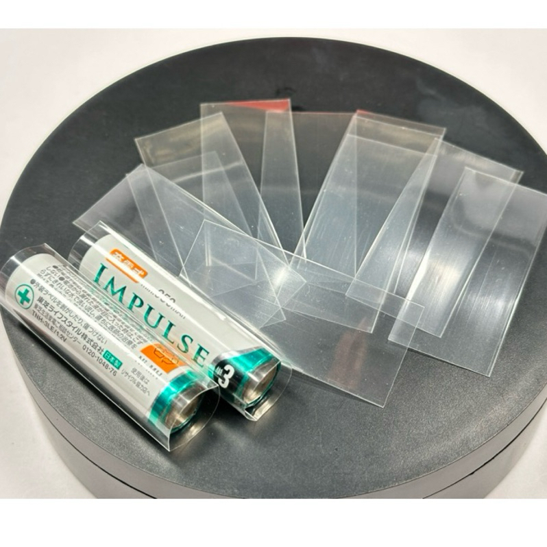 四驅車 台製 透明 電池皮 電池熱縮膜 電池套 透明電池皮 電池熱縮膜 3號電池用