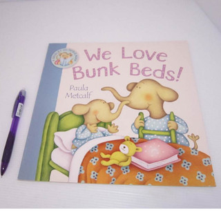 「二手書」Macmillan We Love Bunk Beds! Paula Metcalf 英文繪本 平裝