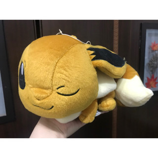伊布 趴姿 二手 有吊牌 娃娃 玩偶 布偶 公仔 絨毛玩具 伊布家族 正版 景品 精靈寶可夢 神奇寶貝