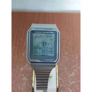 1996年 日本製 卡西歐 Casio VDB-200 Touch Screen 電子錶 腕錶 手錶