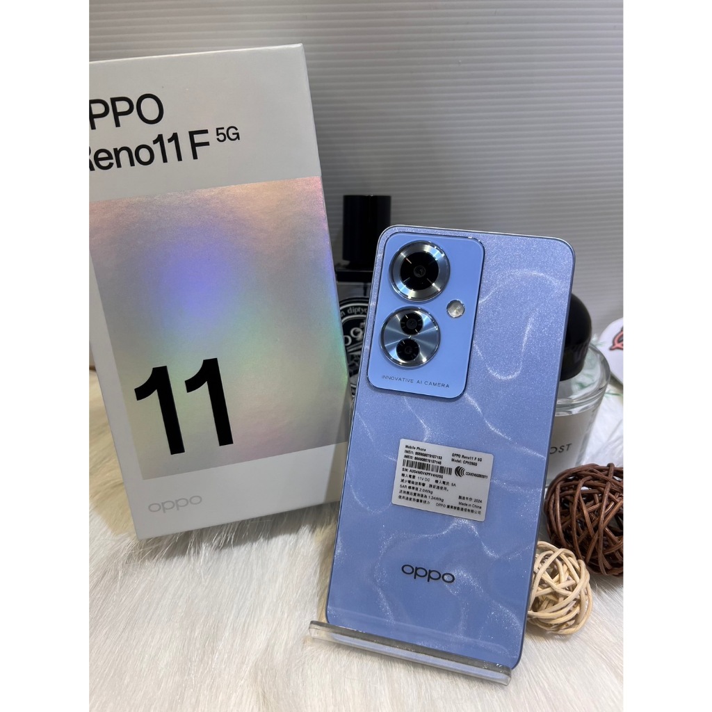 【女王通訊】IPHONE 二手機 福利機 中古機 OPPO RENO 11F 藍 編號07153