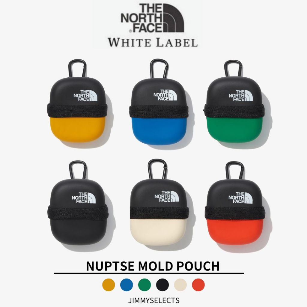 【吉米.tw】韓國代購 THE NORTH FACE 北臉 白標 NUPTSE MOLD POUCH 耳機套 吊飾MAR