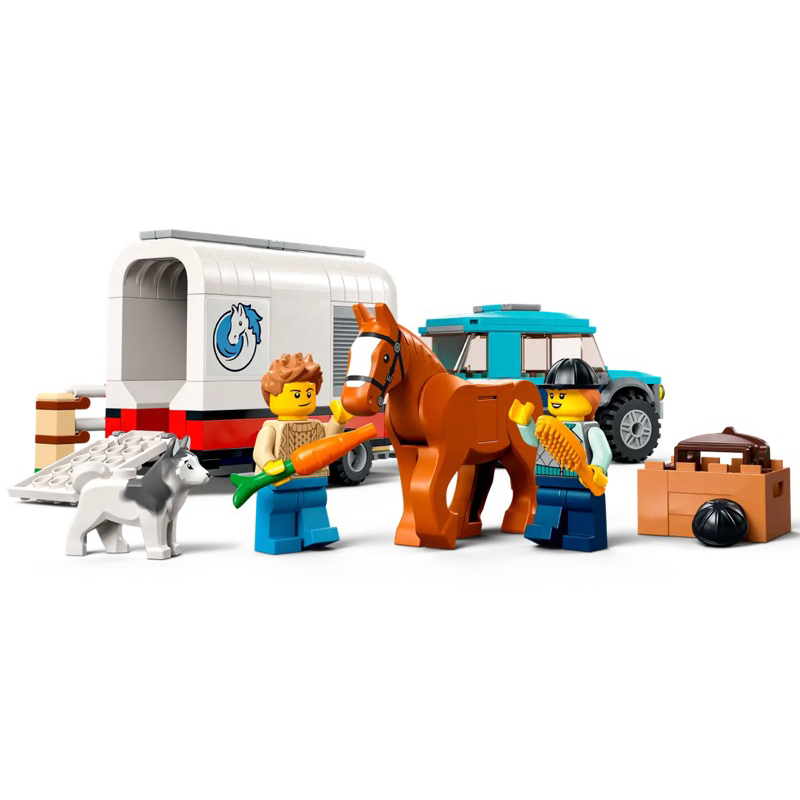 [大園拼哥］樂高 全新 盒裝 LEGO 城市系列  60327 馬匹運輸車 Horse Transporter
