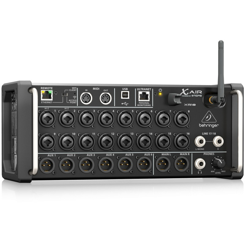 Behringer X AIR XR18 數位 混音器 18 輸入 混音機 電腦平板控制