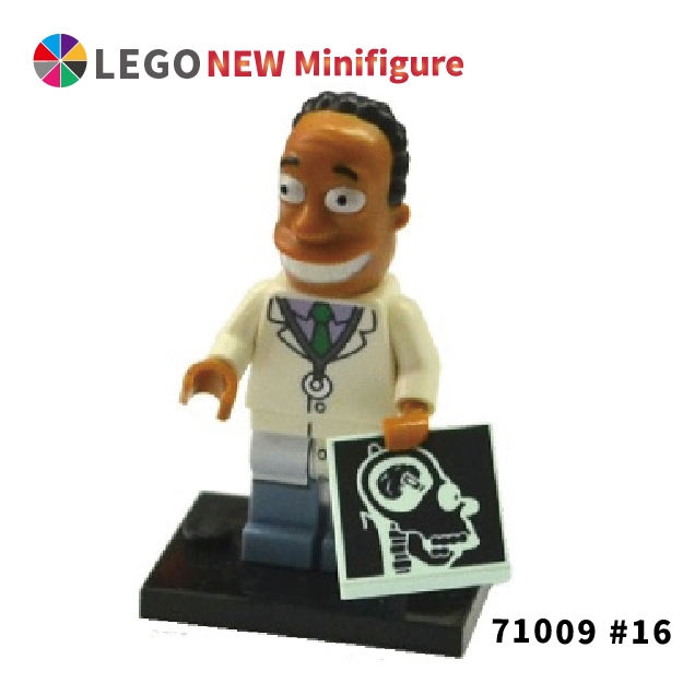 【COOLPON】正版樂高 LEGO 71009 辛普森第 二代 人偶包 Dr. Hibbert 16號 醫生