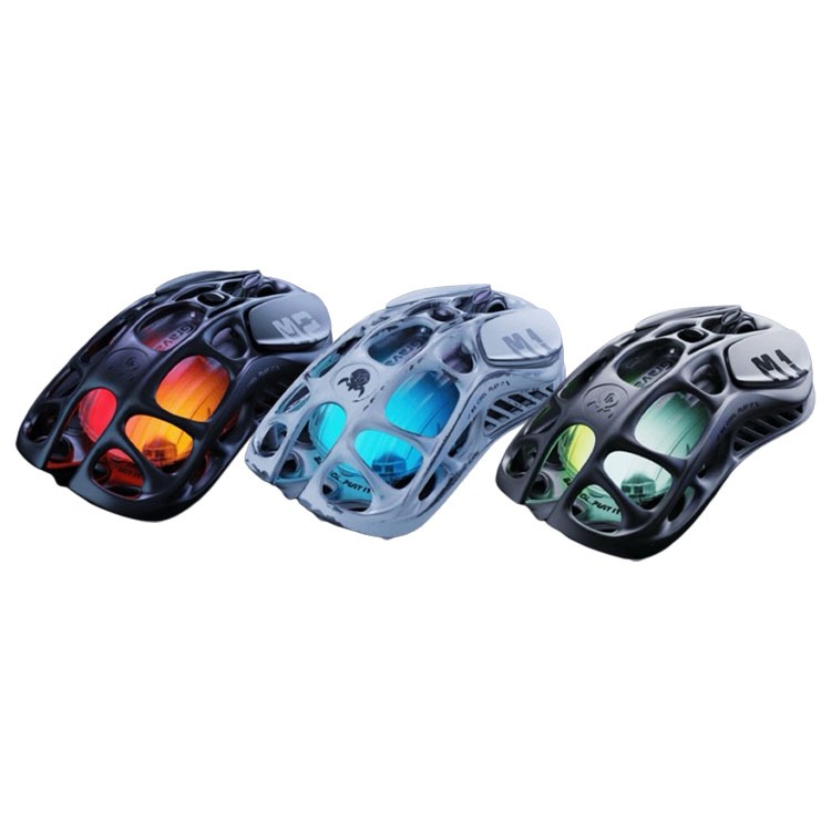 【Gravastar 重力星】MERCURY 竄網使｜水星無線電競滑鼠 75 小時續航 RGB 炫光 自訂按鍵 原廠貨