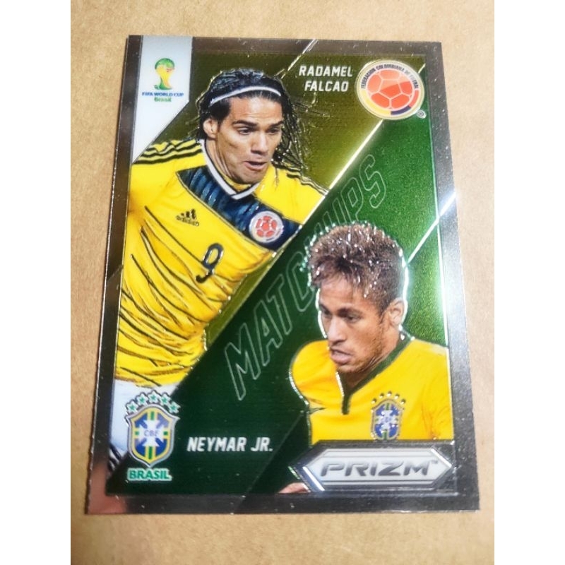 🔥雙人卡🔥2014 World Cup PRIZM 巴西 內馬爾 Neymar 世界盃 球員卡