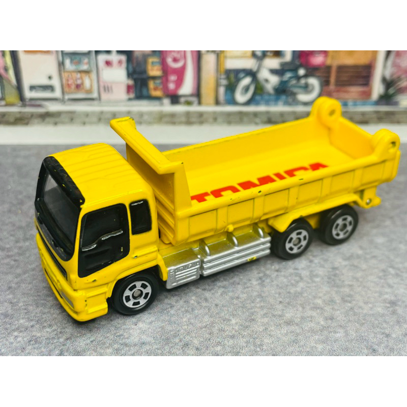 TOMICA ISUZU GIGA DUMP TRUCK 黃色 卡車 多美 101 砂石車 貨車