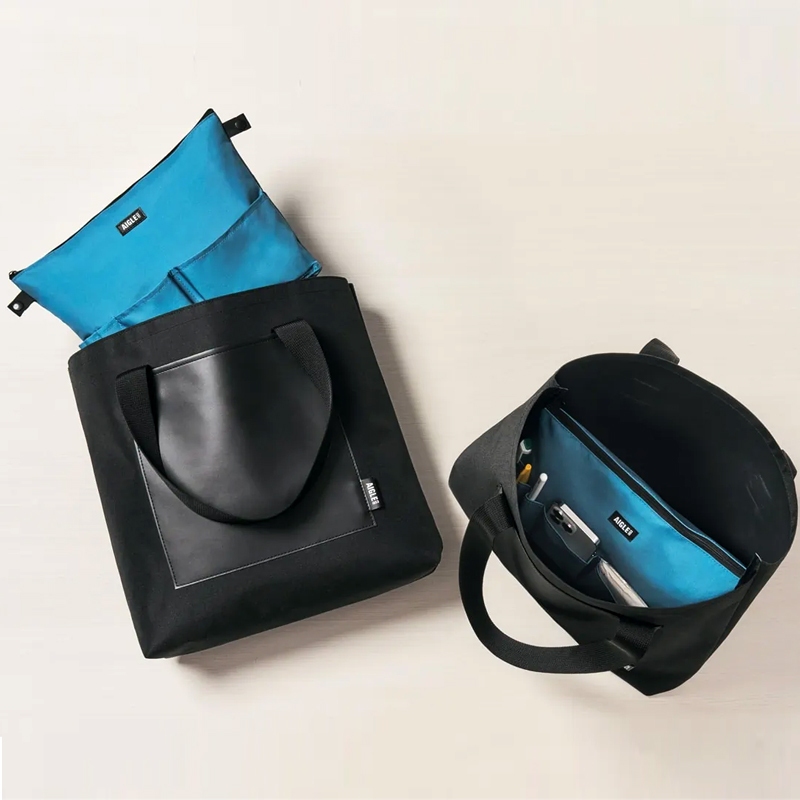 🍓寶貝日雜包🍓日本雜誌附錄 AIGLE 托特包+收納包兩件組 手提包 化妝包 肩背包 單肩包 上班包 上課包