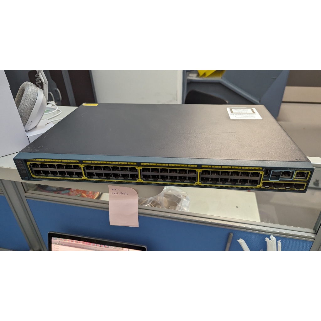 Cisco C2960S-48-TS-L L2/L3交換器