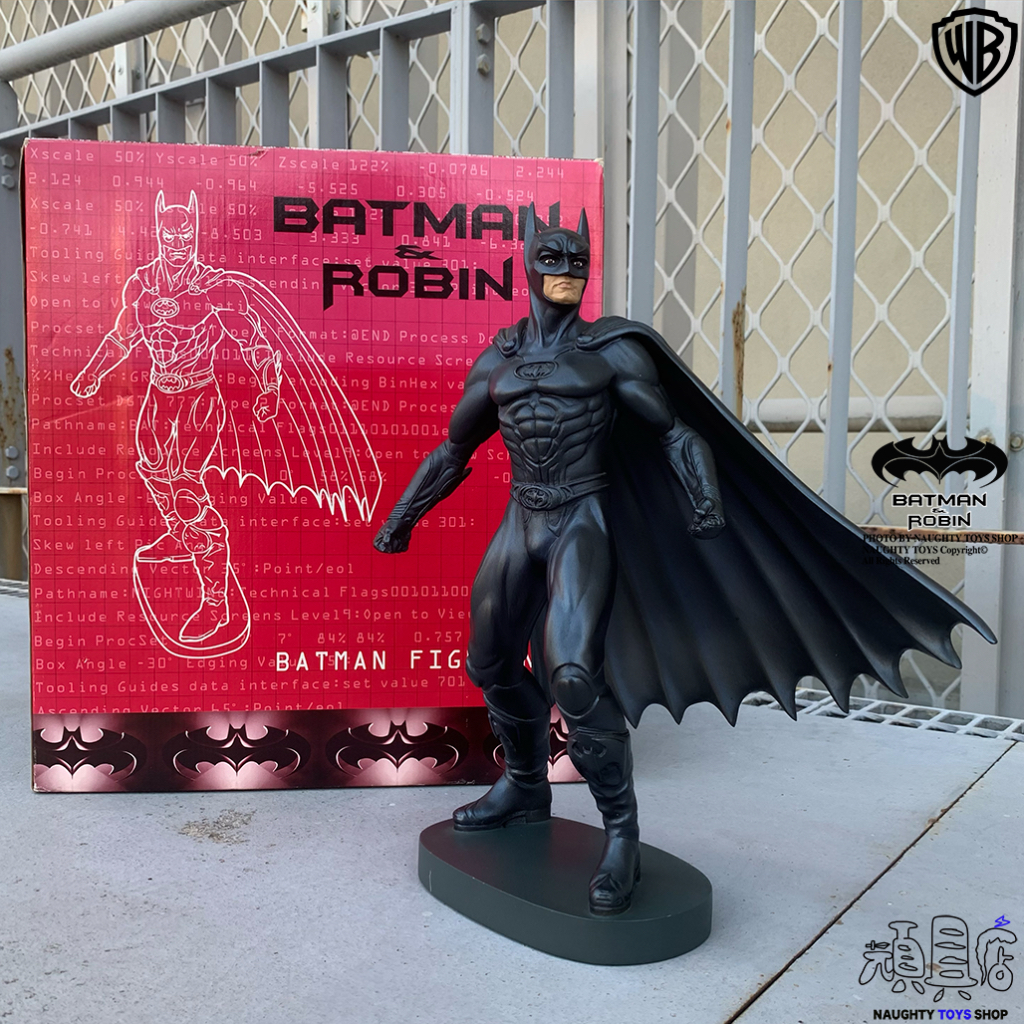 【頑具店】絕版美品 1997年 WarnerBros 華納商店限定 BATMAN 蝙蝠俠 1/6 雕像 擺件