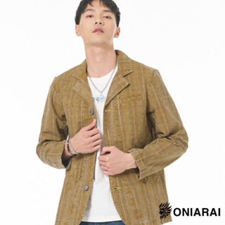 BLUE WAY 鬼洗 ONIARAI - 男款 格子西裝外套（M碼）