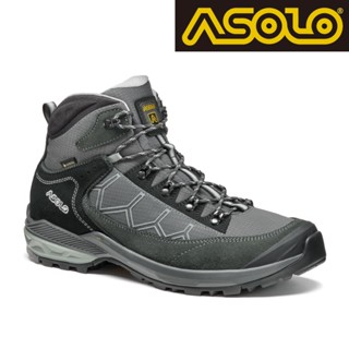 ASOLO 男款 GTX 中筒郊山輕量健走鞋 FALCON EVO GV A40062/B039 ｜防水透氣 健行 登山