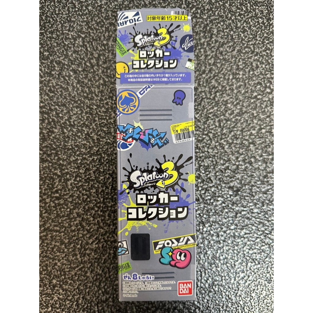 日本任天堂 斯普拉遁3 splatoon 漆彈大作戰 衣櫃模型 盒玩