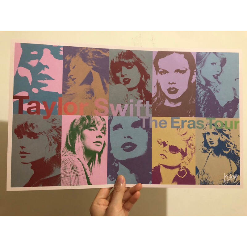 Taylor Swift 泰勒絲 eras tour vip 禮盒 海報