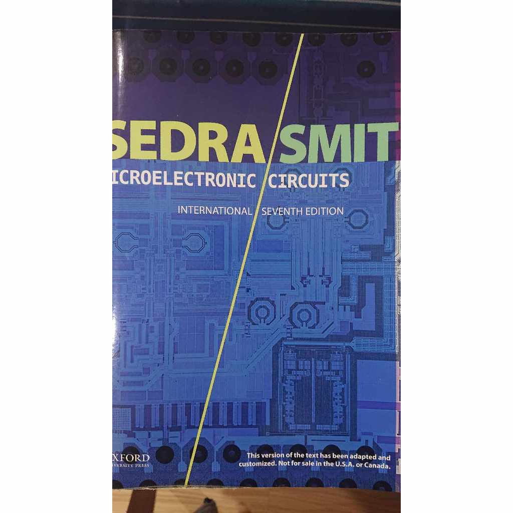 Microelectronic Circuits 7 Sedra Smith 電子學 二手書
