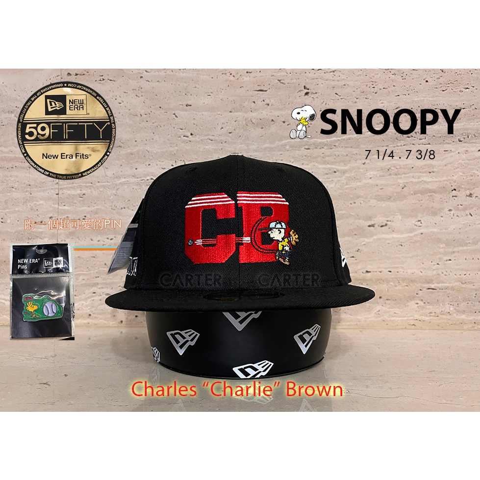 New Era Japan x Peanuts Snoopy 59fifty 日本最新發售史努比查理布朗聯名全封帽附別針
