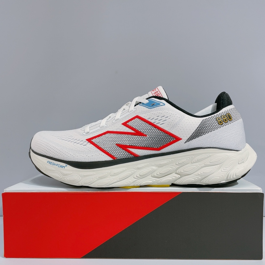 New Balance 880 V14 男生 白色 2E寬楦 舒適 緩震 支撐 運動 慢跑鞋 M880C14