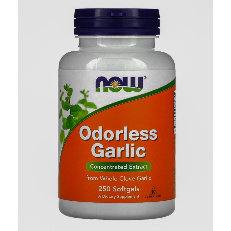 美國代購 now Foods Odorless Garlic 大蒜精 大蒜油 250顆