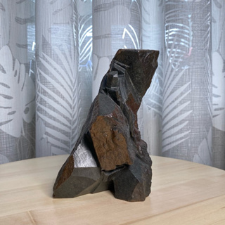 石雕大師 蘇瑞鹿作品 舞動太極☯️鐵丸石 石雕 擺件