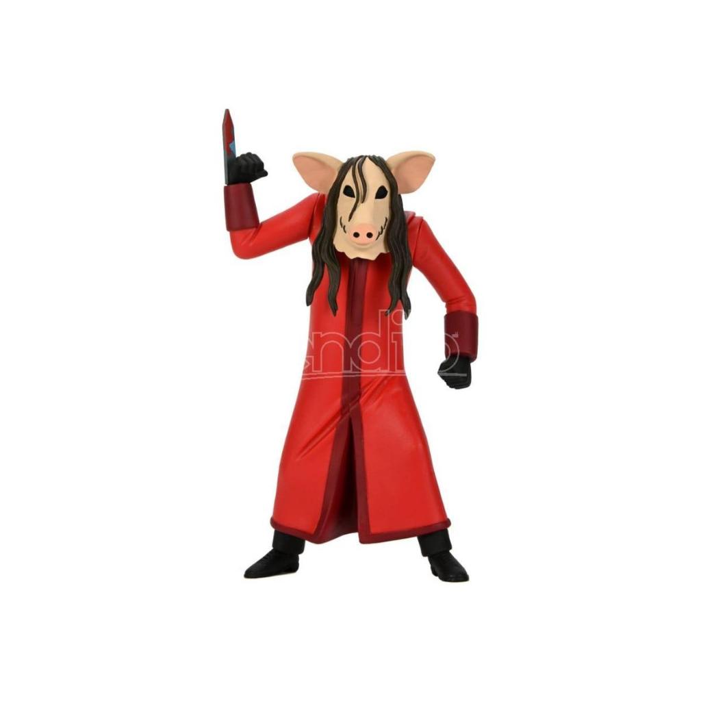 【預購2024年4月】NECA 6吋 Toony Terrors 拼圖殺人狂 Jigsaw 紅色長袍 可動完成品