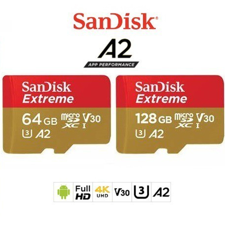 現貨免運特價🉐️ 記憶卡 SanDisk Extreme PRO A2 64 128 256 GB GoPro指定記憶卡