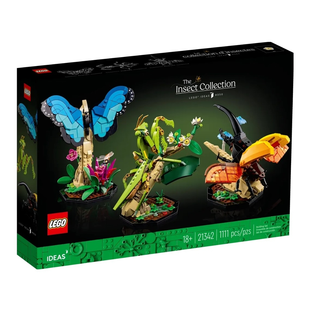 [qkqk] 全新現貨 LEGO 21342 「昆蟲收藏」樂高Ideas系列