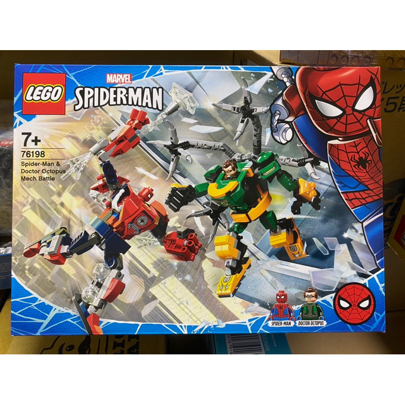 樂高 LEGO 76198 漫威 Spider-Man &amp; Doctor Octopu 蜘蛛人與八爪博士的機甲之戰 現貨