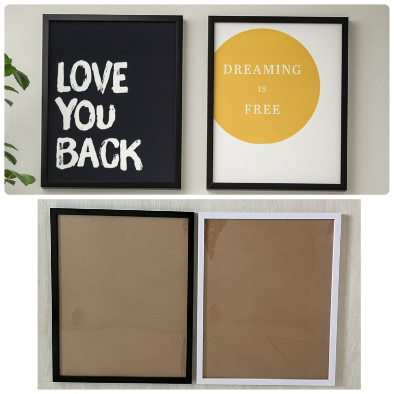 畫加框一起賣 IKEA 標語 全新 畫BILD Poster love you back 40x50 cm