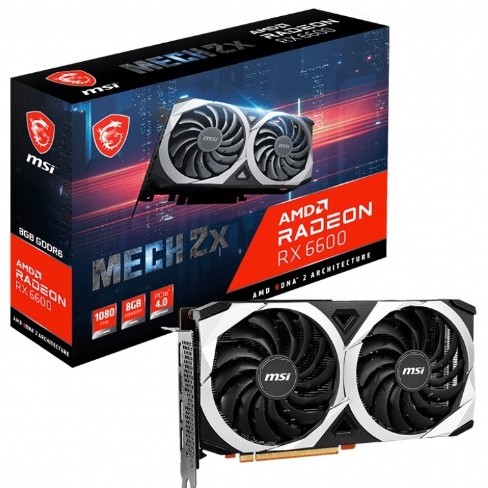 全新 MSI RX 6600 MECH 2X 8G台南可面交