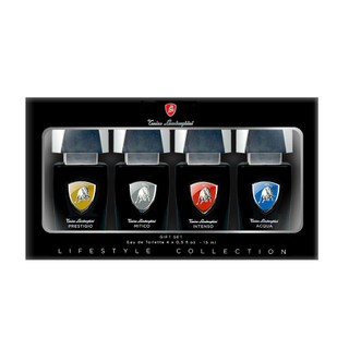 ☆MOMO小屋☆ Lamborghini 經典小香禮盒4入組(限量收藏版)15mlx4