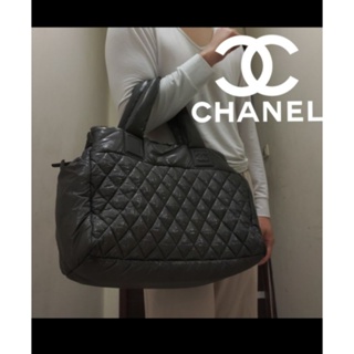 ㊣✨CHANEL✨香奈兒 灰色 Cocoon系列 拼色 手提包 托特包 太空包 空氣包 雲朵包 媽媽包/二手包/二手精品