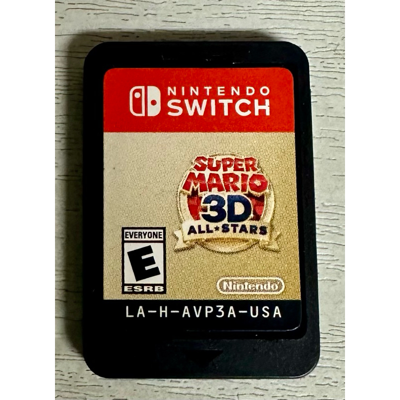 Switch Super Mario 3D ALL-STAR 裸片 無盒裝