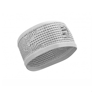 Compressport Headband 2.0 運動吸汗頭帶 白色 (寬版)