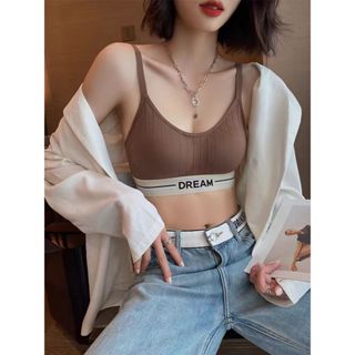 【PIGLET】臺灣新款女性內衣 女性運動內衣 內衣無鋼圈 小胸聚攏內衣 美背內衣 美胸內衣 可外穿內衣 字母背心式文胸
