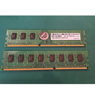 Apacer 桌機用 DDR3 4G 記憶體（時脈隨機出貨)