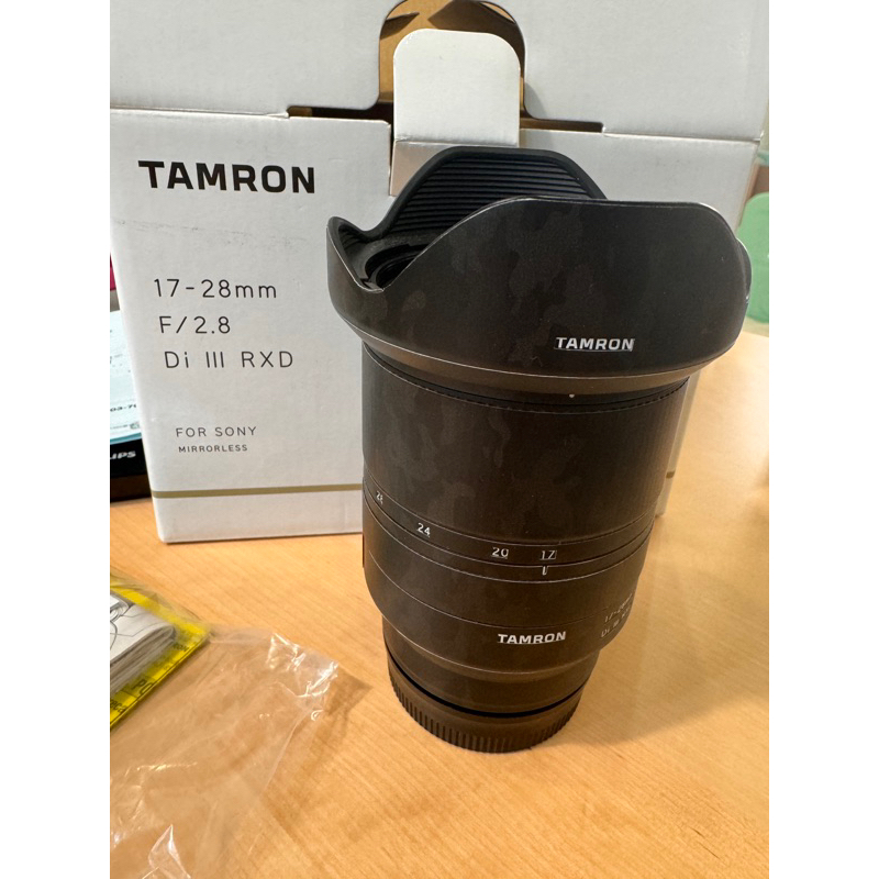 騰龍 Tamron 17-28mm F2.8 Di iii RXD for Sony鏡頭 平輸二手