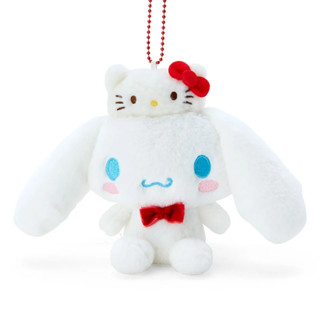大耳狗 ​​X Hello Kitty 50週年限定版 吊飾娃娃玩偶 - SANRIO三麗鷗正版授權 Cinnamoro