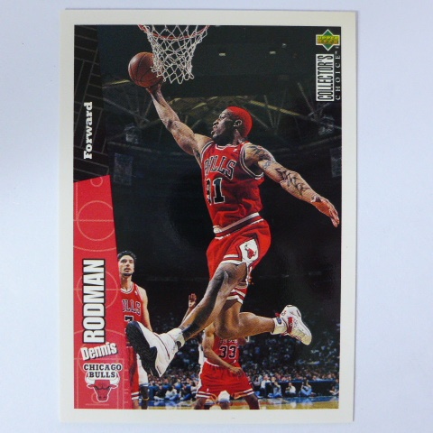 ~Dennis Rodman/小蟲.羅德曼/名人堂/壞小孩/籃板王~1996年UD.NBA籃球卡